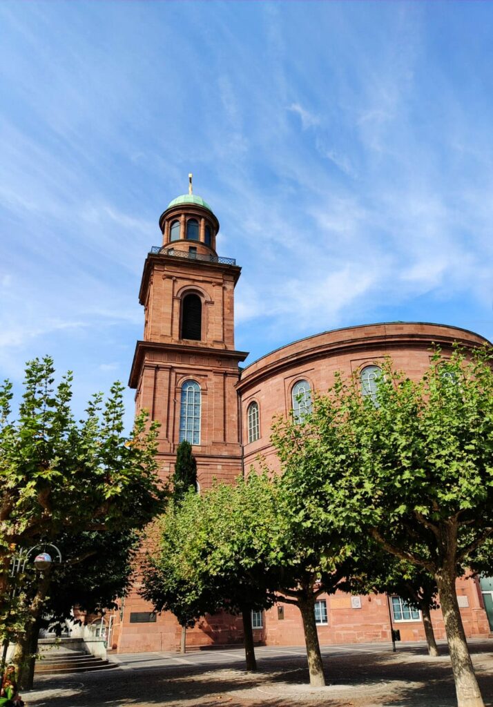 Paulskirche Frankfurt, Ostseite
